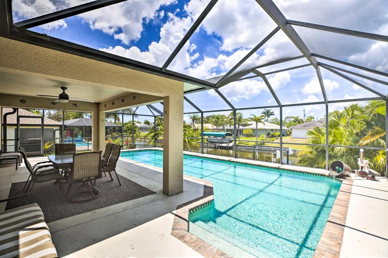 Cape Coral Canalfront Home With Pool And Dock Ngoại thất bức ảnh