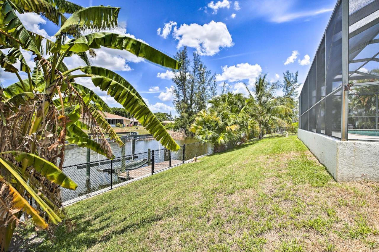 Cape Coral Canalfront Home With Pool And Dock Ngoại thất bức ảnh