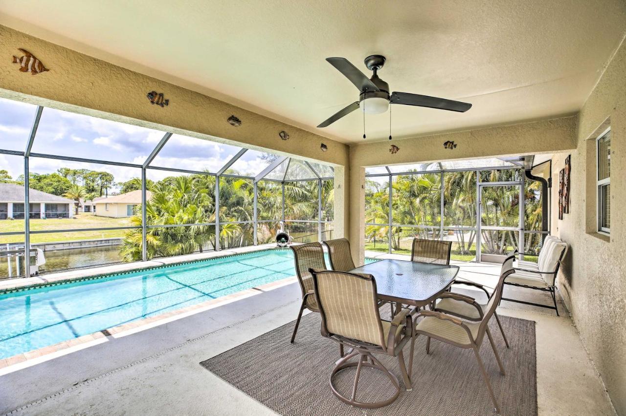 Cape Coral Canalfront Home With Pool And Dock Ngoại thất bức ảnh