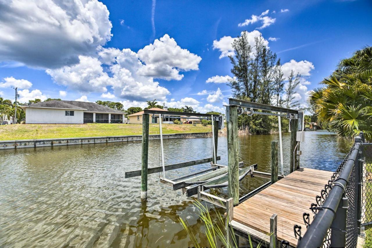Cape Coral Canalfront Home With Pool And Dock Ngoại thất bức ảnh