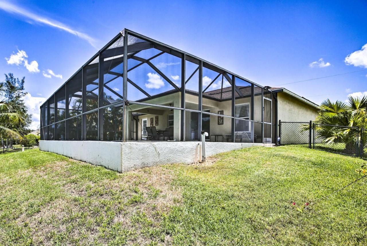Cape Coral Canalfront Home With Pool And Dock Ngoại thất bức ảnh